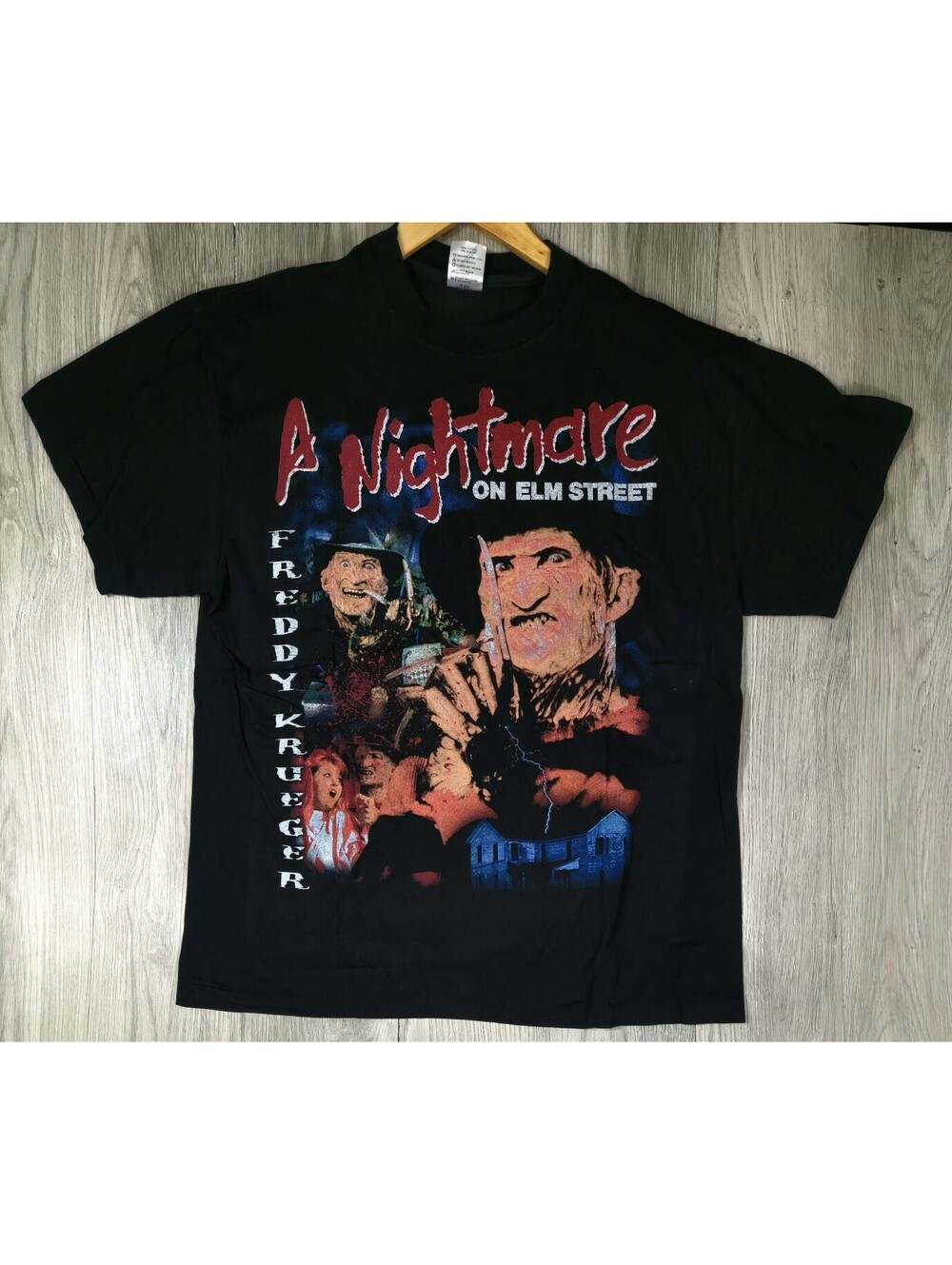 Nightmare on Elm Street Dream Warriors Freddy Krueger Horror Tee XL